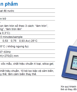Alternative view of Máy Đo Hoạt Độ Nước (AW) - Water Activity EZ-200